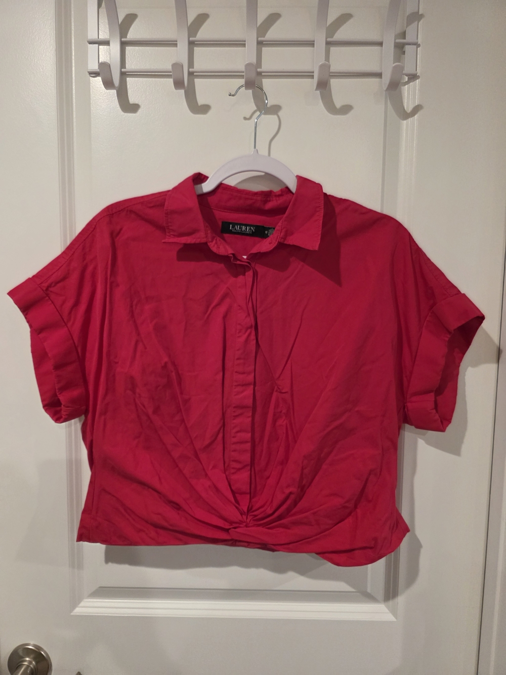 Lauren Ralph Lauren Women's Twist-Front Shirt